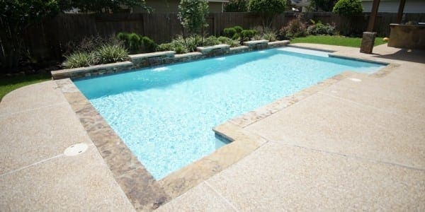 geometrical pool
