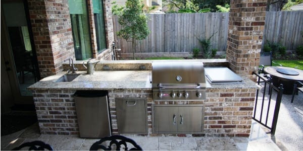 outdoor kitchens