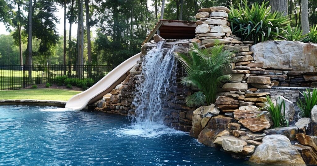 Cypress TX Custom Pool Builders, family style pool