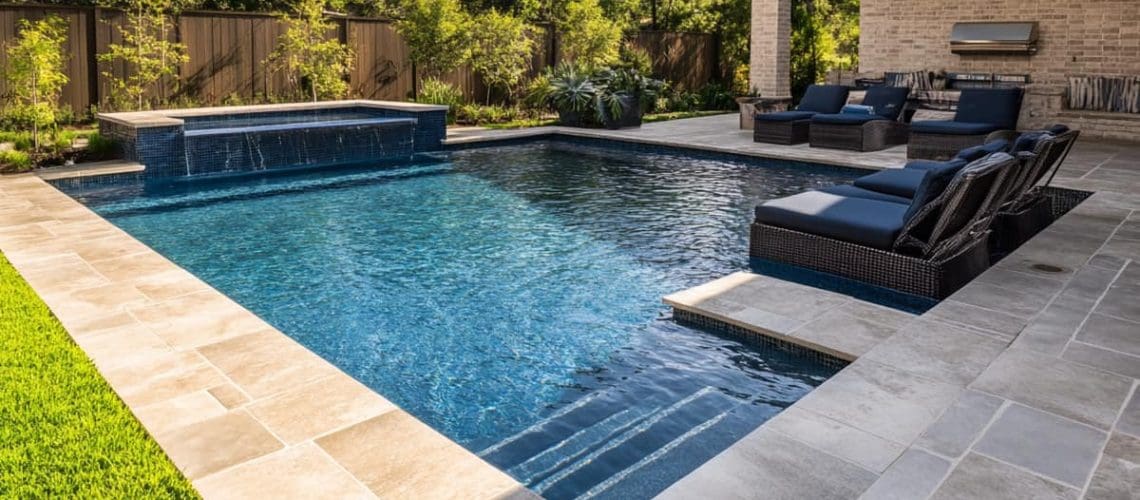 pool with spa, concept of What is the Most Affordable Pool Option?