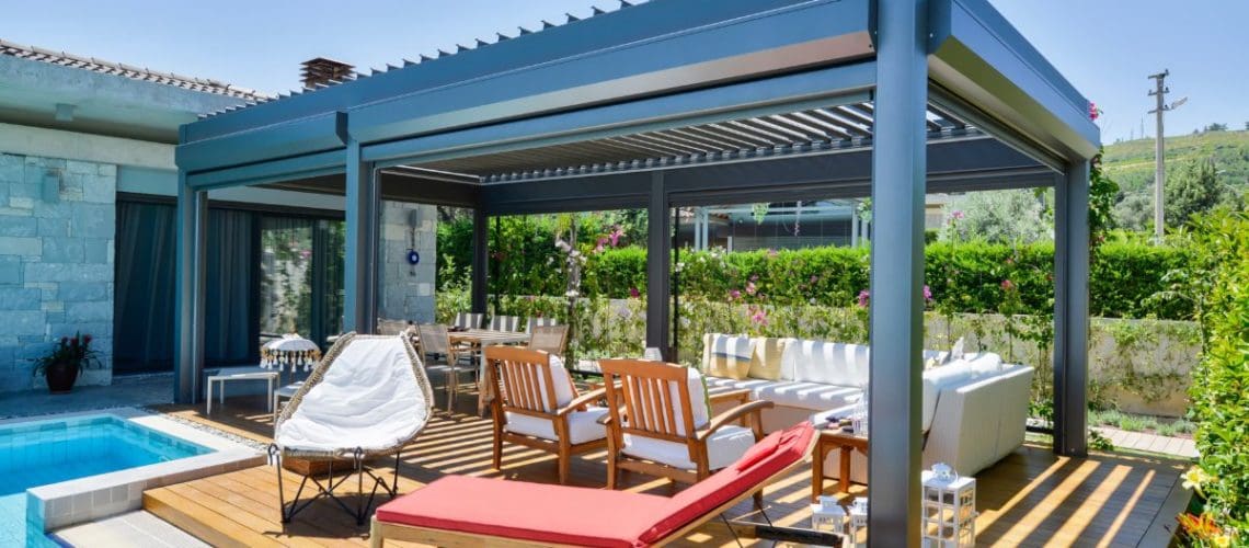 Polarizing Pool Pergola Ideas